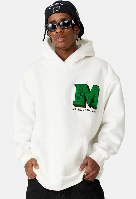 MEDM Ins Wind Super Fire Logo Hoodie | Face 3 Face