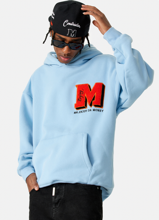 MEDM Ins Wind Super Fire Logo Hoodie | Face 3 Face