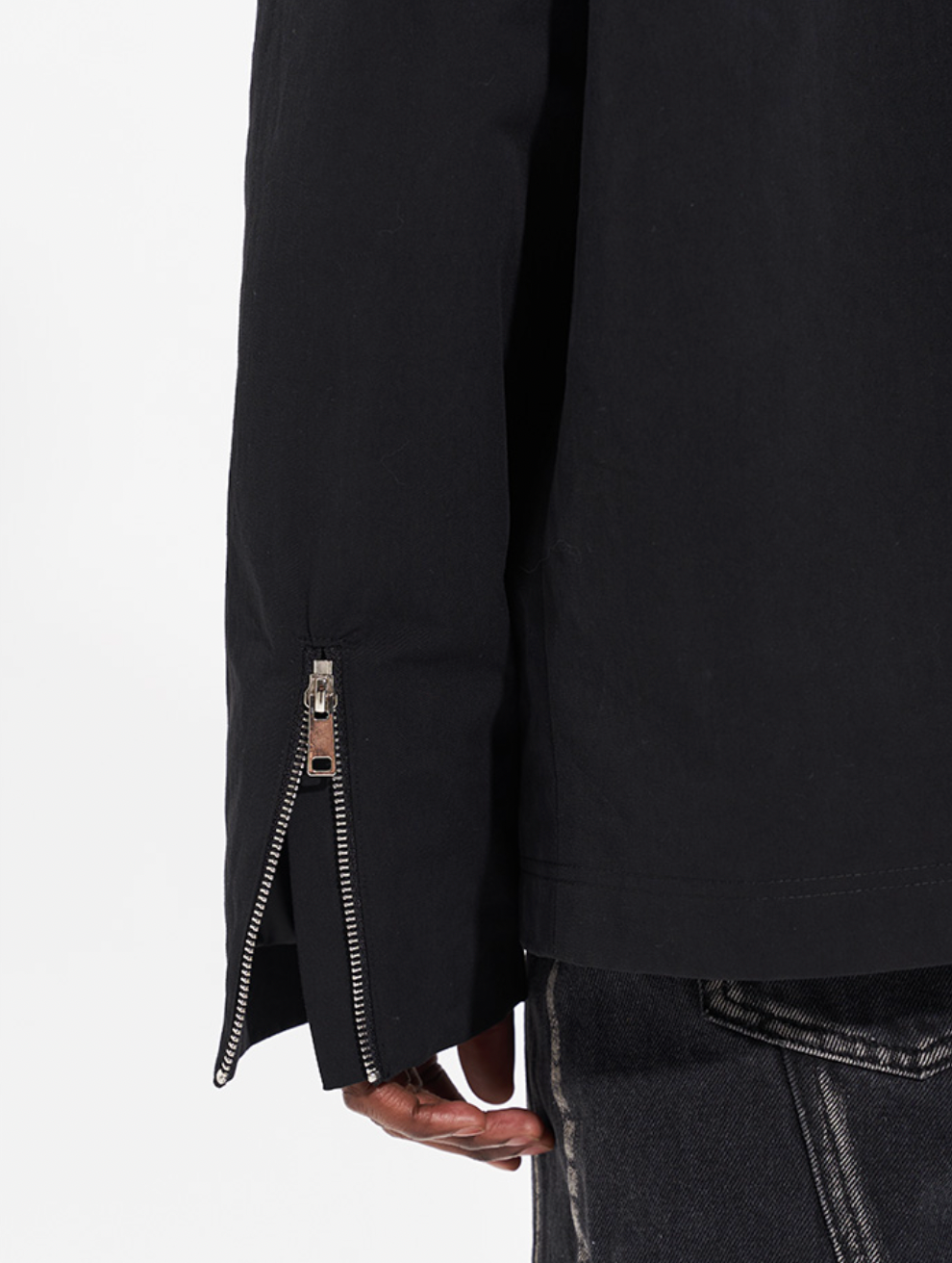 Harsh and Cruel Flower Body Lettering Love Embroidery Jacket | Face 3 Face