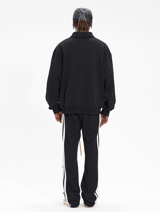 Harsh and Cruel Half Zipper POLO Sweatshirts | Face 3 Face