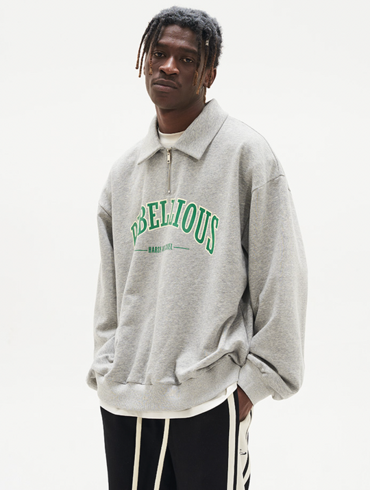 Harsh and Cruel Half Zipper POLO Sweatshirts | Face 3 Face