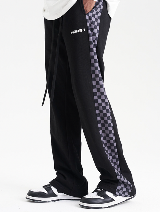 Harsh and Cruel Checkerboard Sweatpants | Face 3 Face