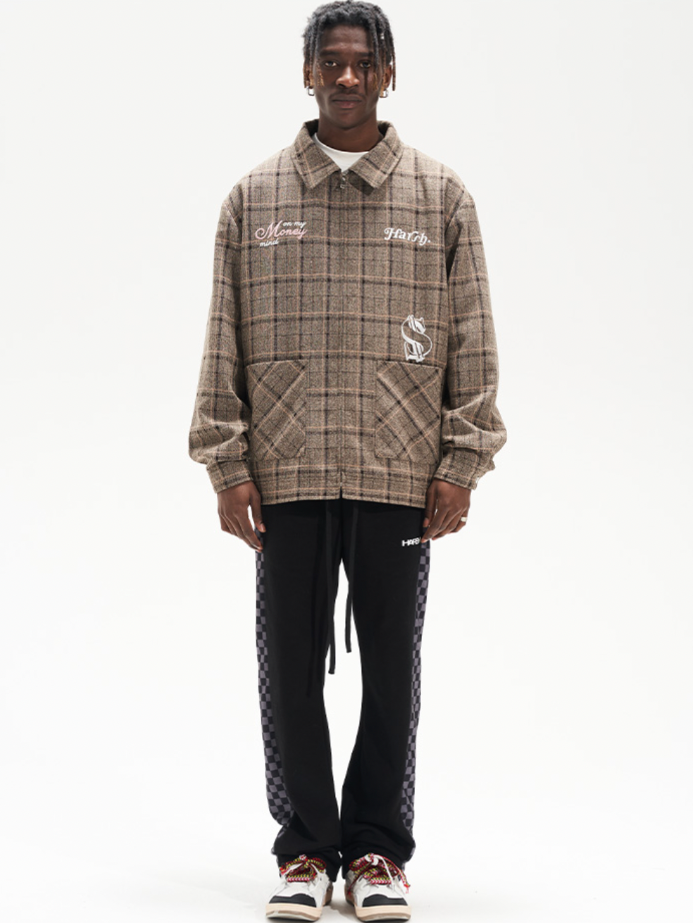 Harsh and Cruel Baggy Vintage Check Jacket | Face 3 Face
