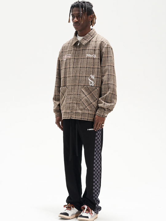 Harsh and Cruel Baggy Vintage Check Jacket | Face 3 Face