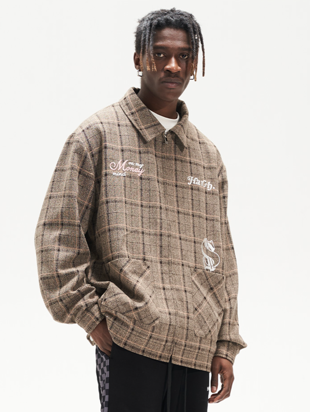 Harsh and Cruel Baggy Vintage Check Jacket