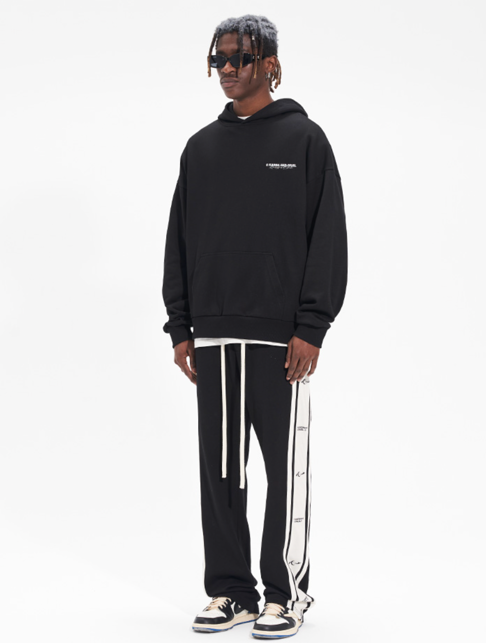 Harsh and Cruel Monet Sunset Oil Painting Hoodie