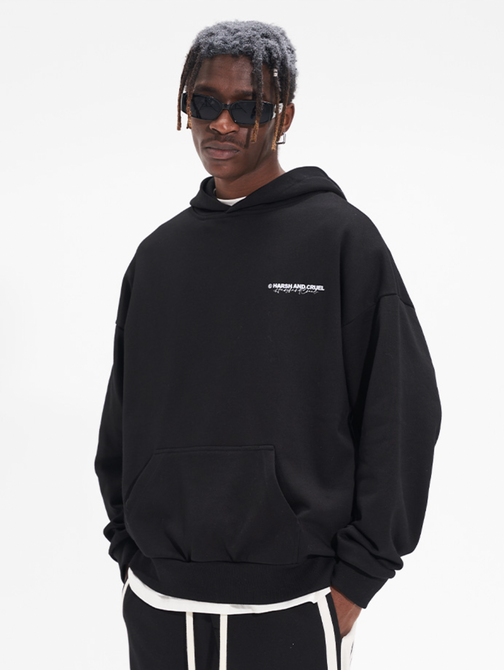 Harsh and Cruel Monet Sunset Oil Painting Hoodie