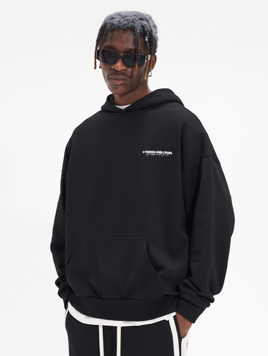 Harsh and Cruel Monet Sunset Oil Painting Hoodie