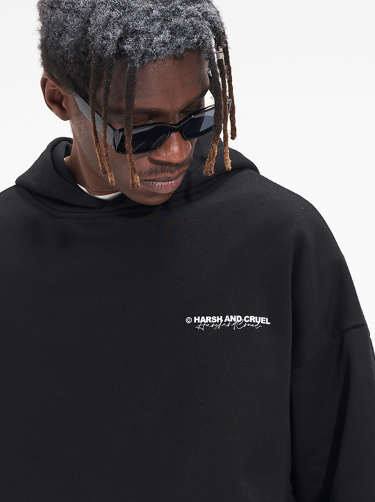 Harsh and Cruel Monet Sunset Oil Painting Hoodie