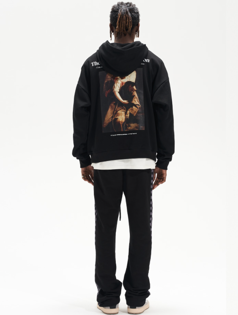 Harsh and Cruel Angelic Appearence Printed Hoodie