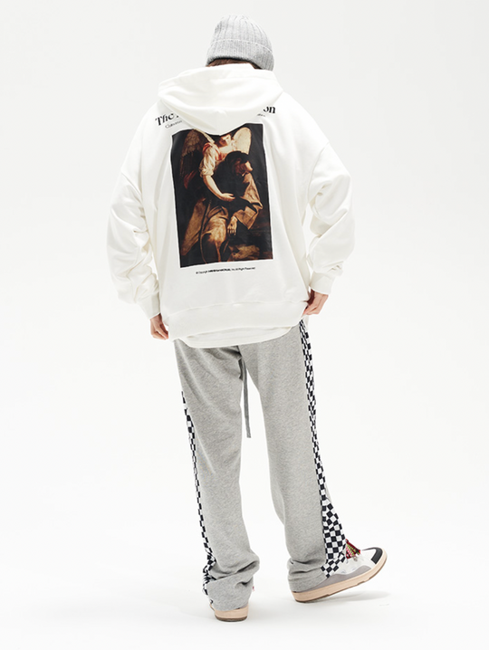 Harsh and Cruel Angelic Appearence Printed Hoodie