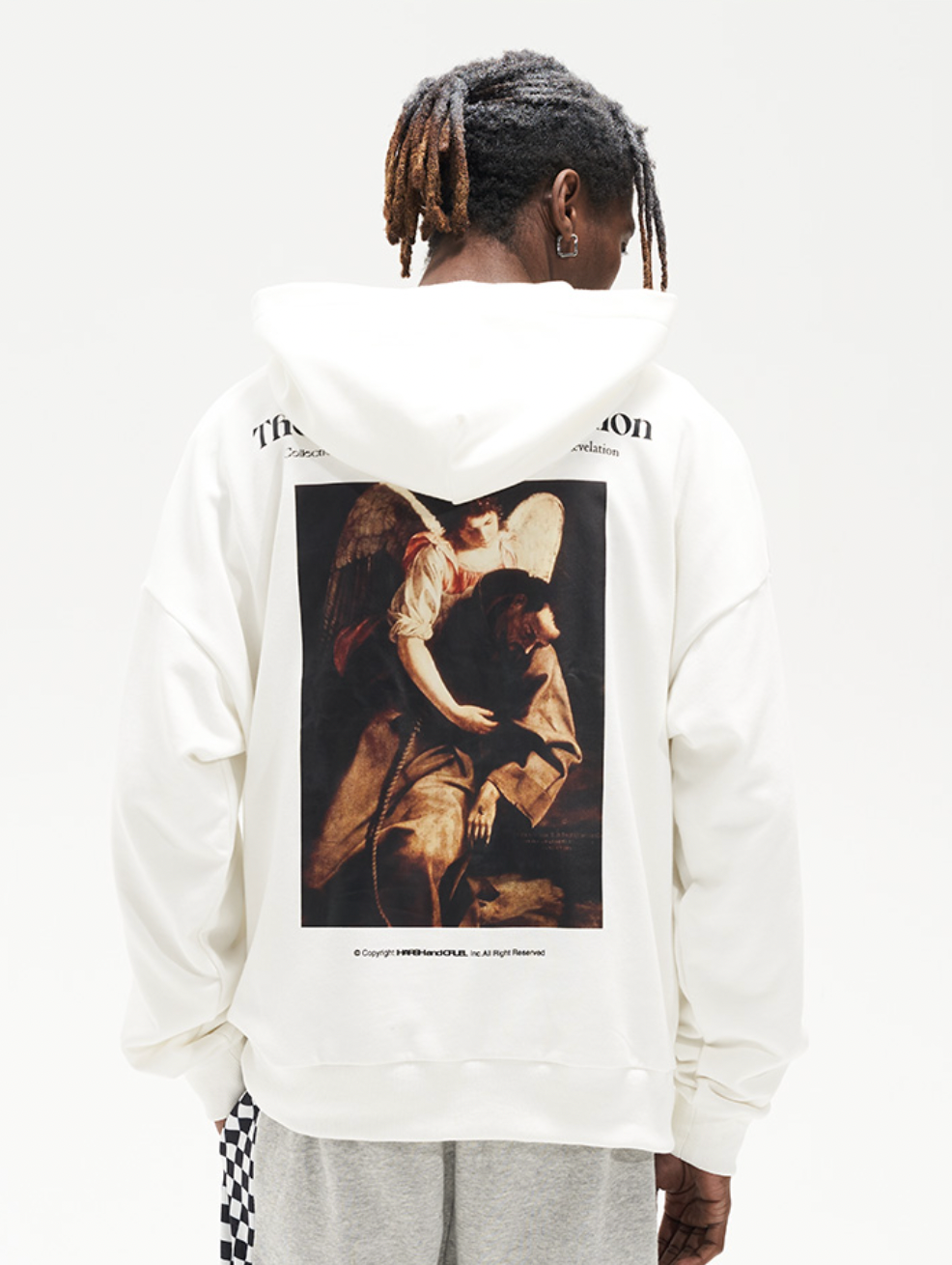 Harsh and Cruel Angelic Appearence Printed Hoodie