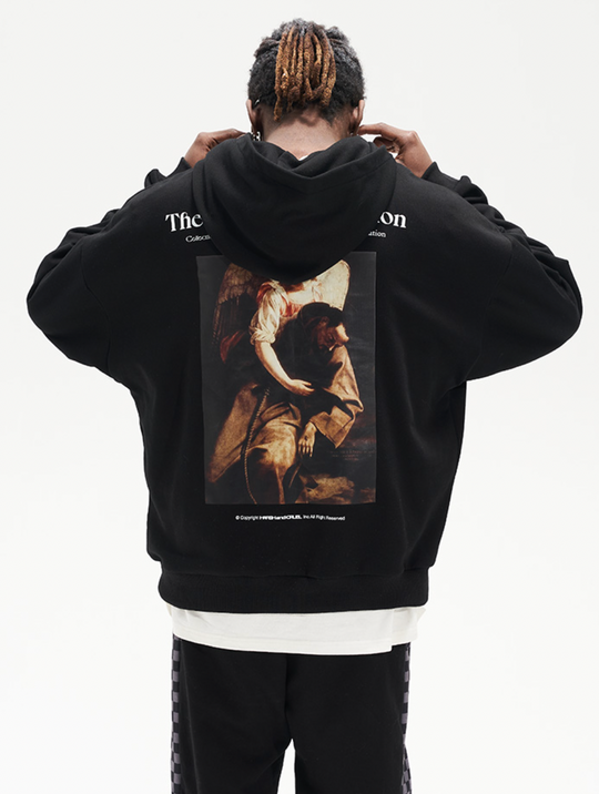 Harsh and Cruel Angelic Appearence Printed Hoodie