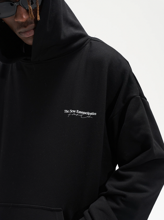 Harsh and Cruel Angelic Appearence Printed Hoodie