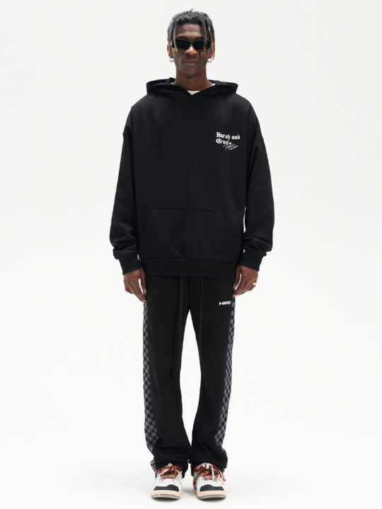 Harsh and Cruel Skull Oil Painting Hoodie