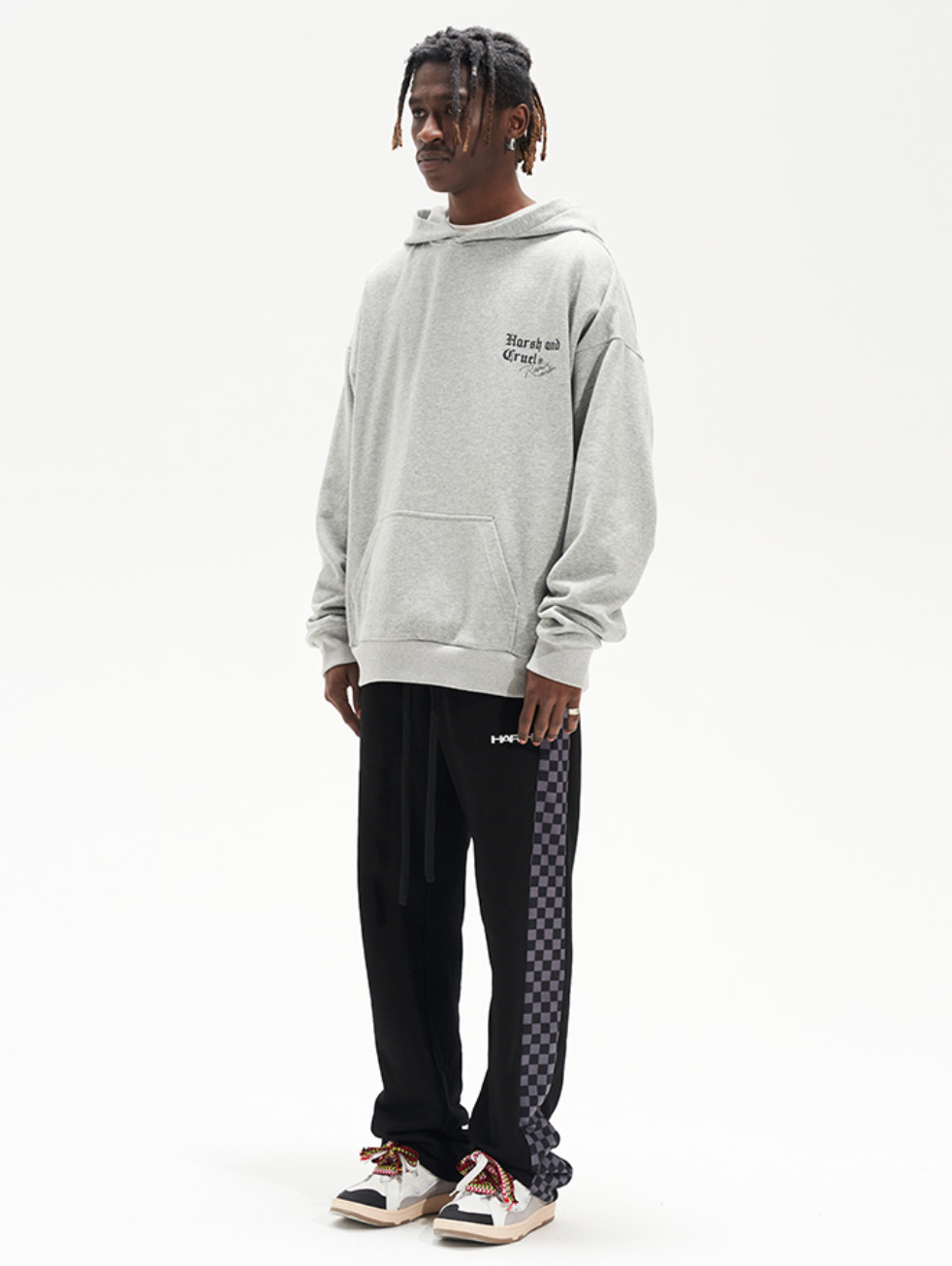 Harsh and Cruel Skull Oil Painting Hoodie