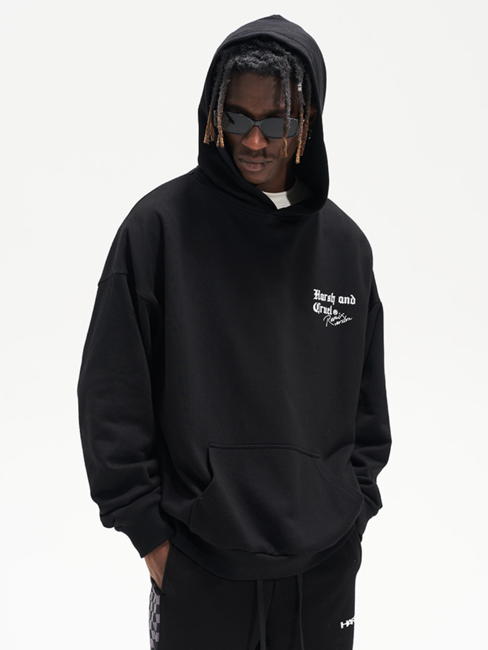 Harsh and Cruel Skull Oil Painting Hoodie