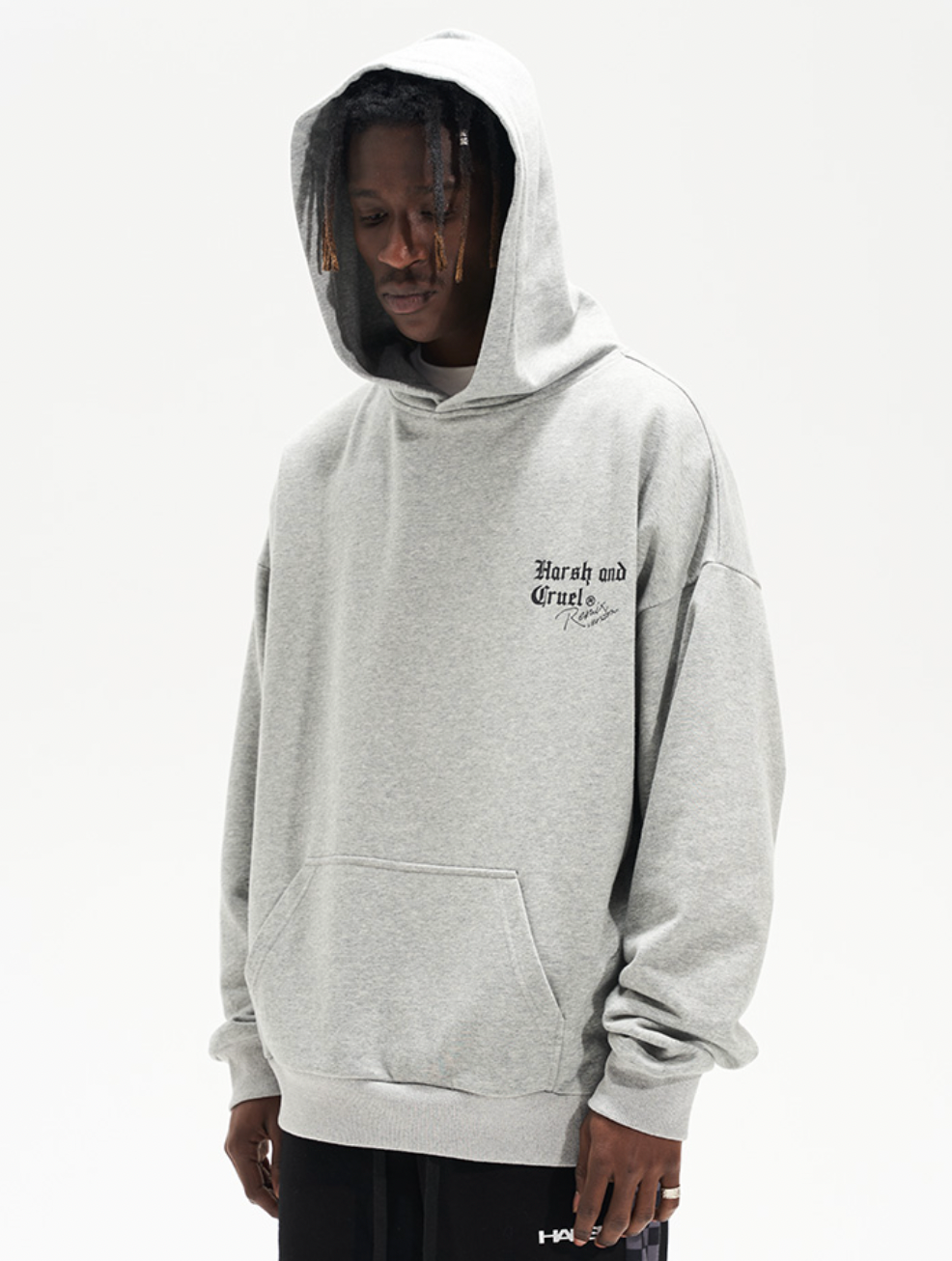 Harsh and Cruel Skull Oil Painting Hoodie