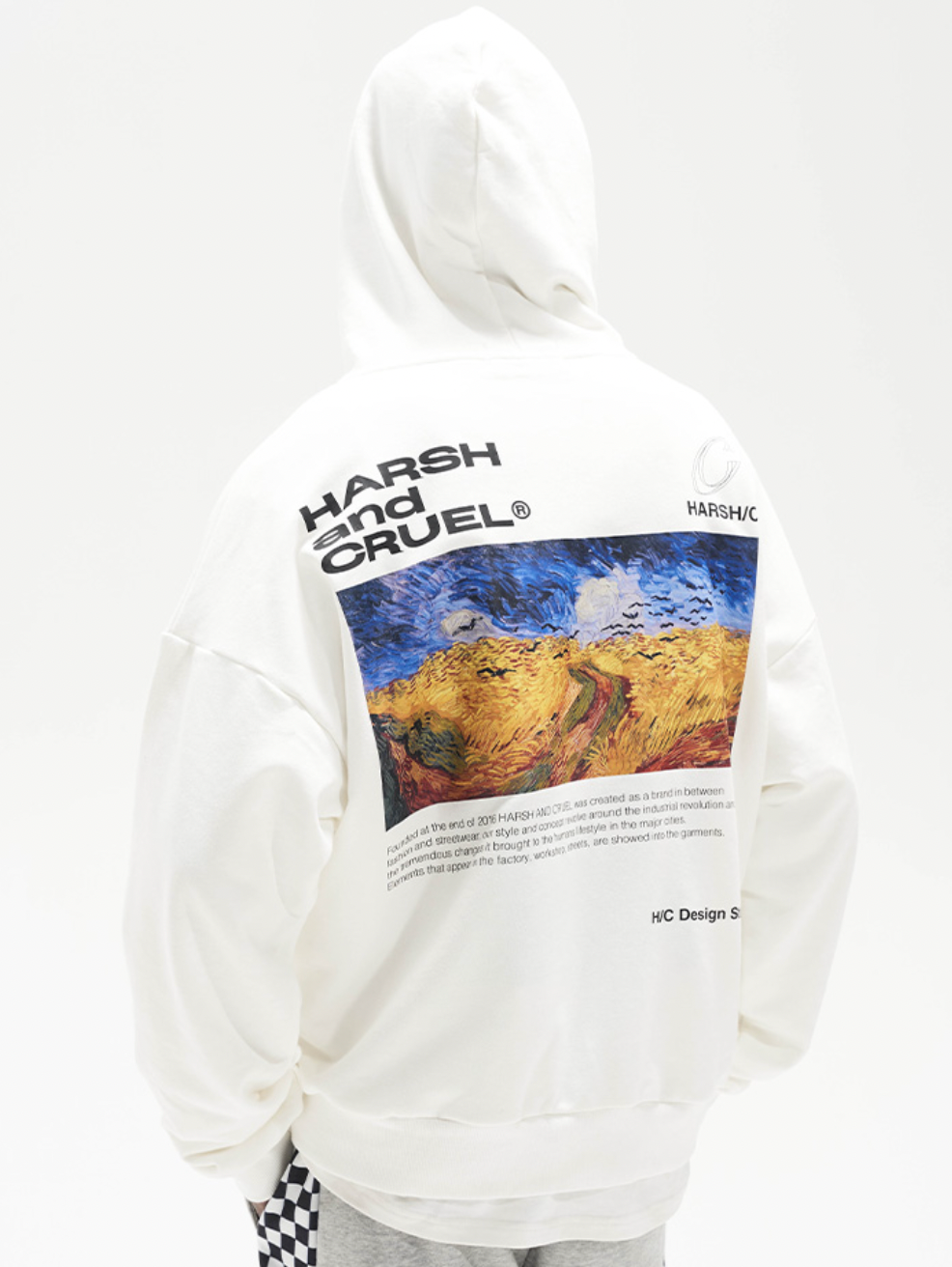 Harsh and Cruel Van Ghog Field Oil Painting Hoodie