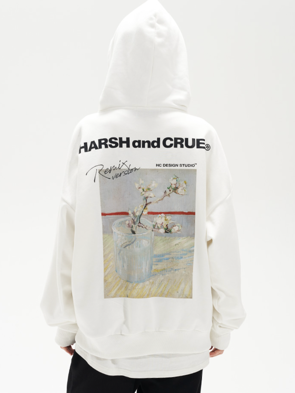Harsh and Cruel Van Ghog Floral Oil Painting Hoodie