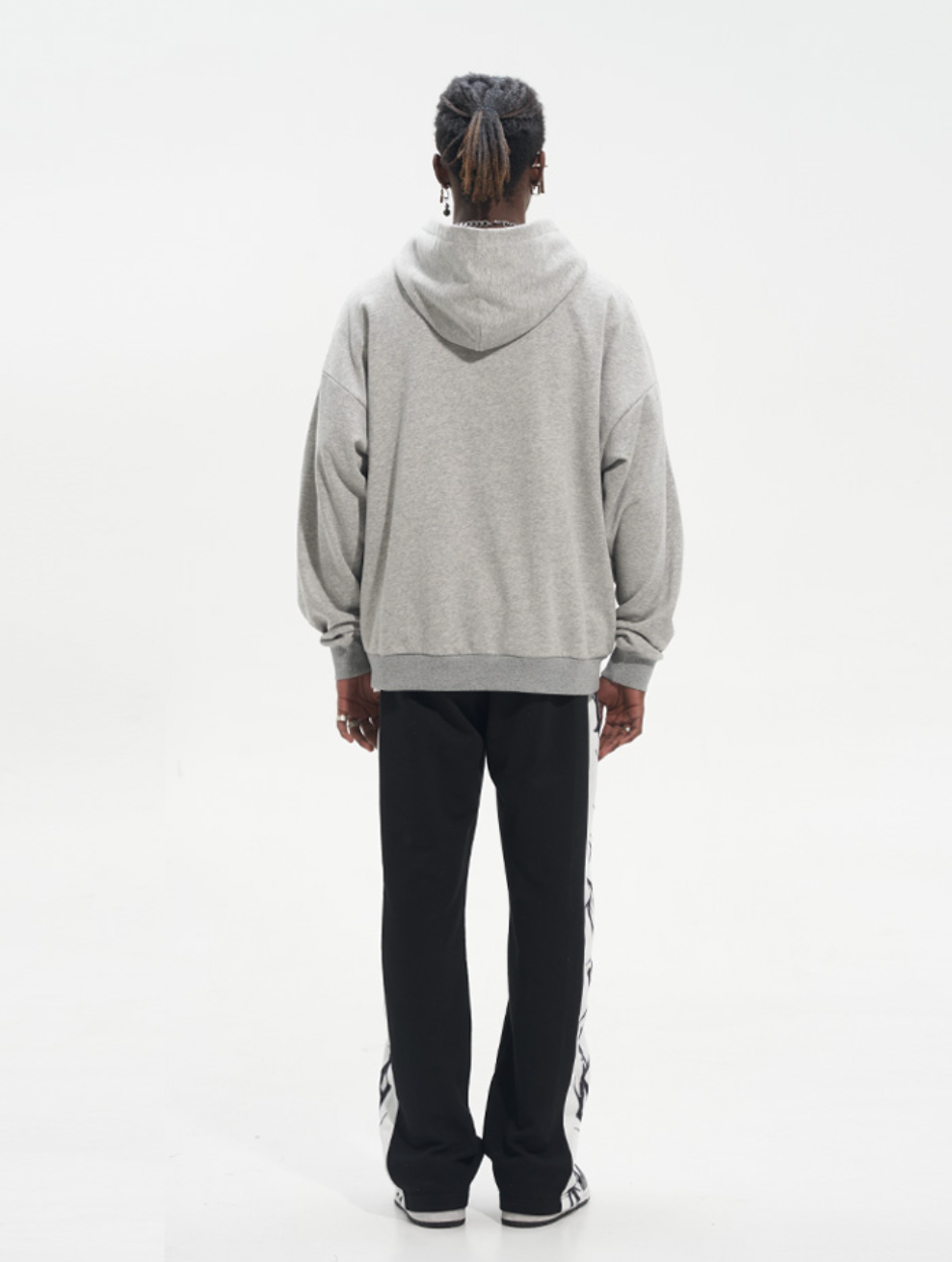 Harsh and Cruel Graffiti Style Dreadlocks Hoodie