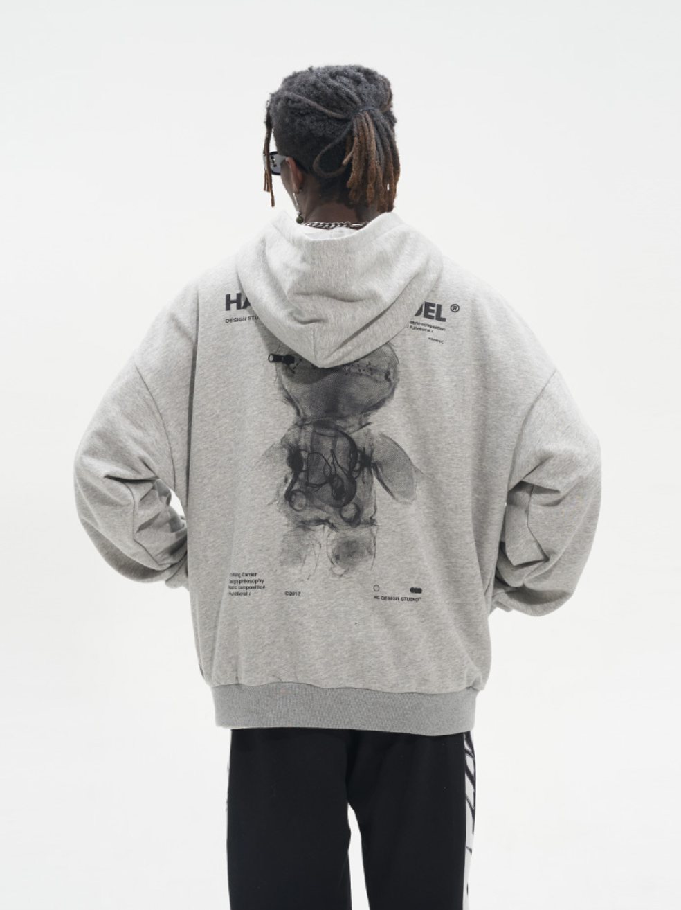 Harsh and Cruel X-Ray Doll Printed Hoodie