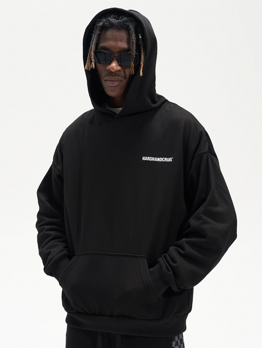 Harsh and Cruel Retro Loose Logo Hoodie