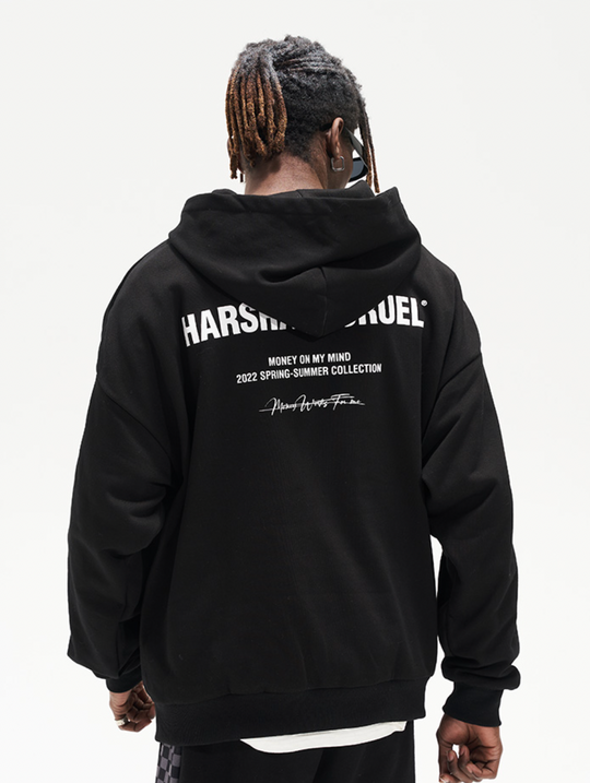 Harsh and Cruel Retro Loose Logo Hoodie