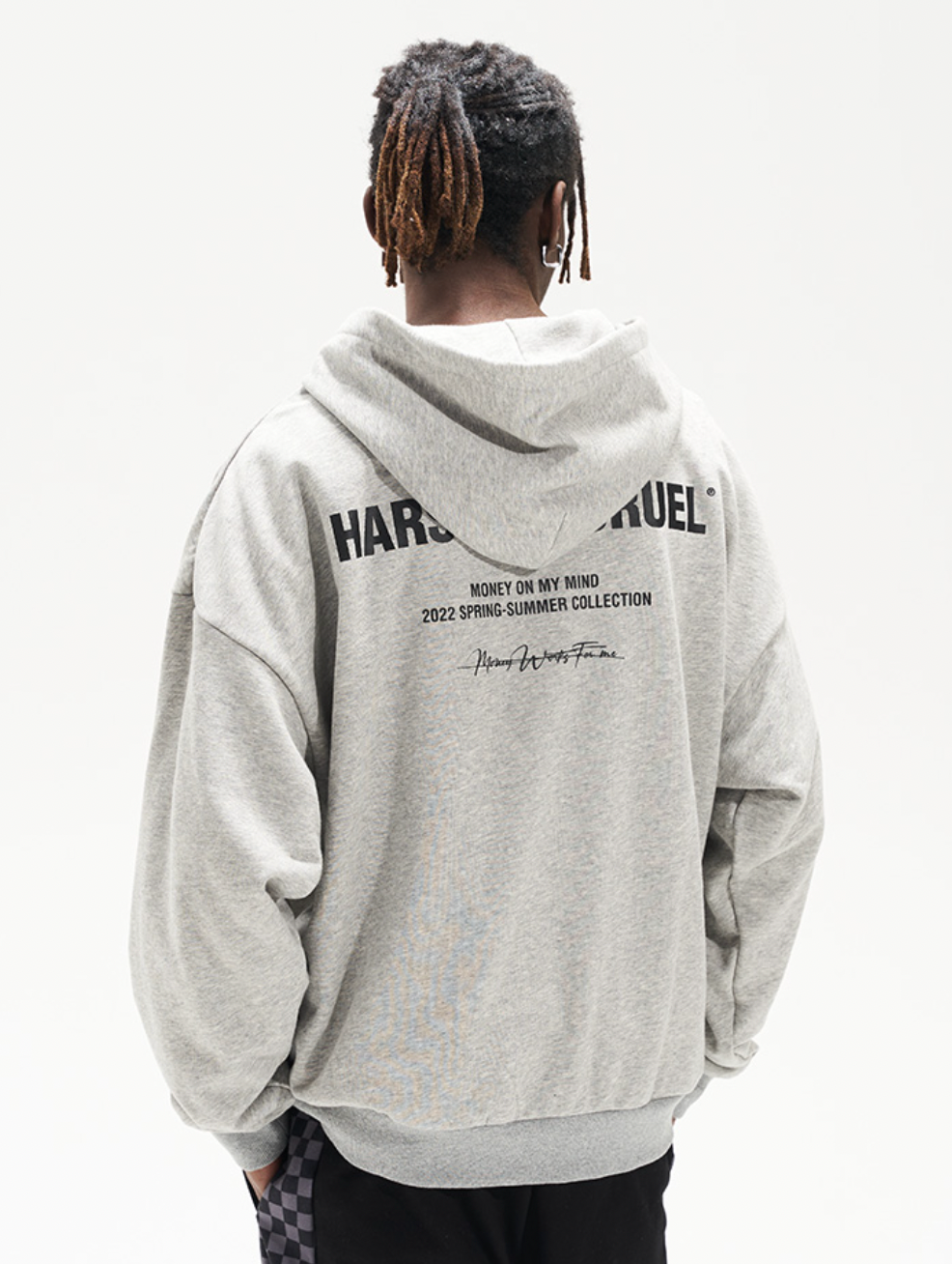 Harsh and Cruel Retro Loose Logo Hoodie
