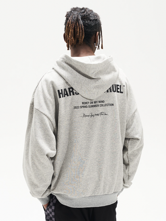 Harsh and Cruel Retro Loose Logo Hoodie