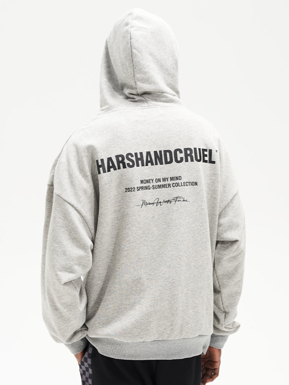 Harsh and Cruel Retro Loose Logo Hoodie