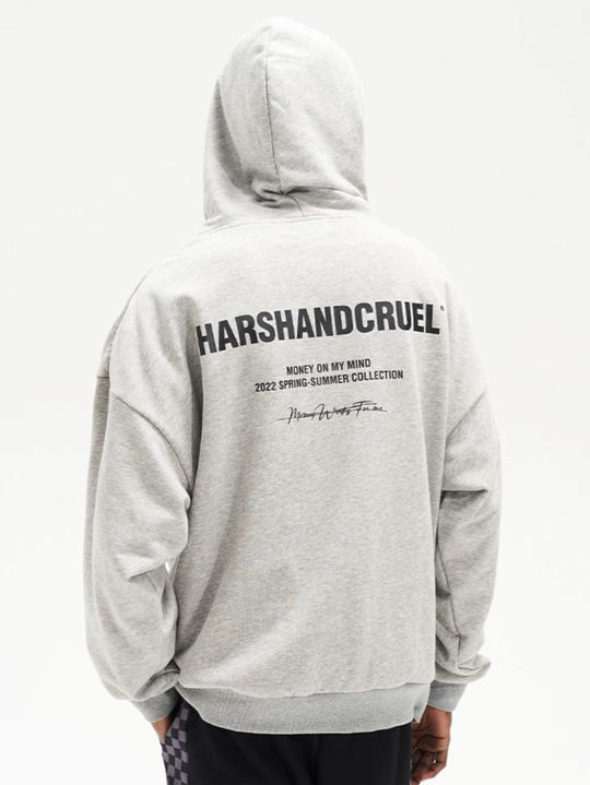 Harsh and Cruel Retro Loose Logo Hoodie