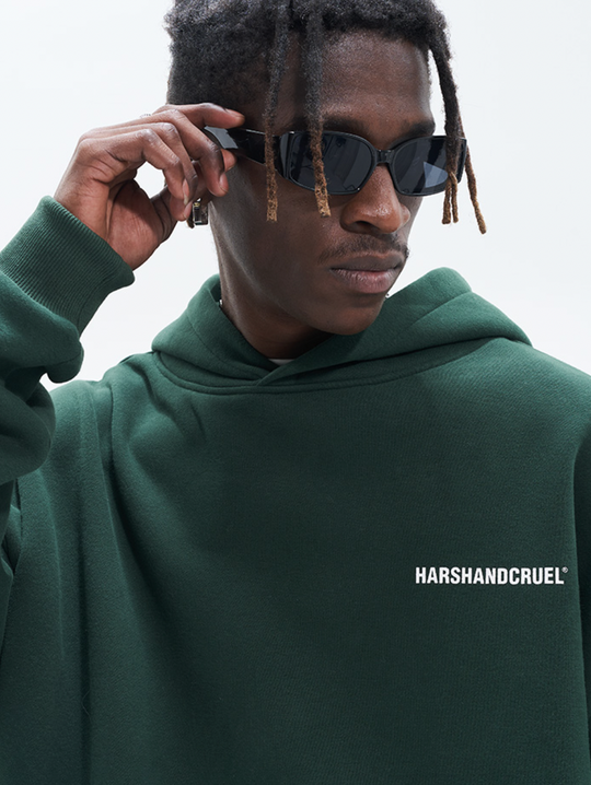 Harsh and Cruel Retro Loose Logo Hoodie