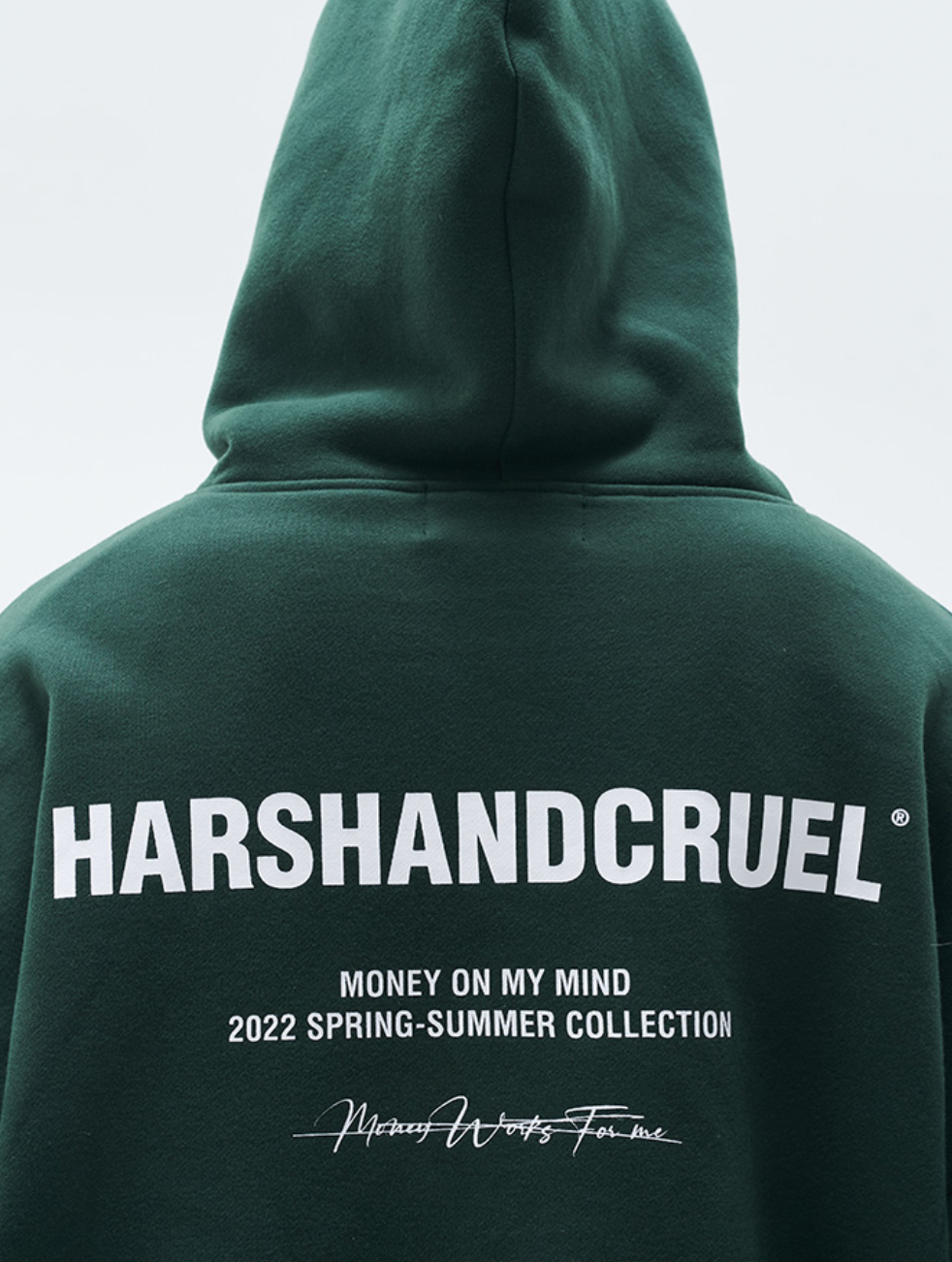 Harsh and Cruel Retro Loose Logo Hoodie