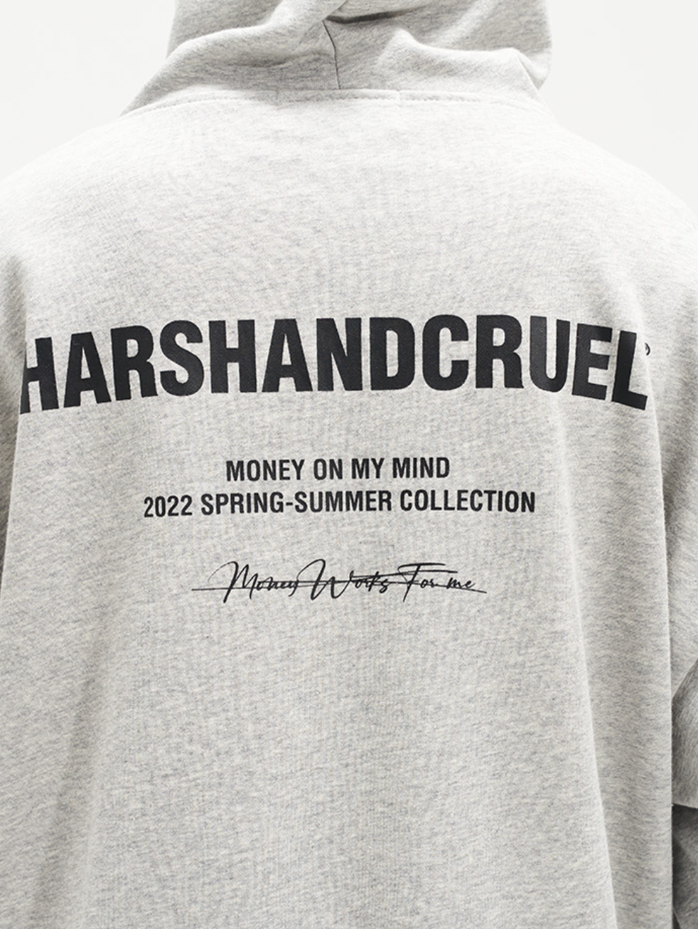 Harsh and Cruel Retro Loose Logo Hoodie