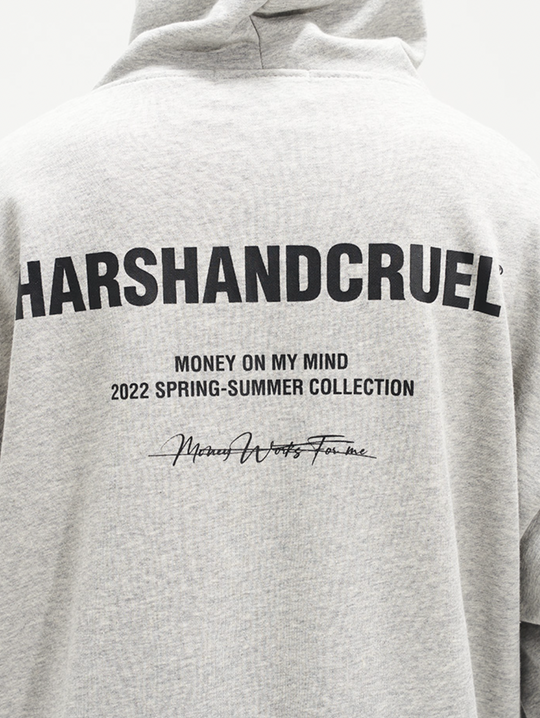 Harsh and Cruel Retro Loose Logo Hoodie