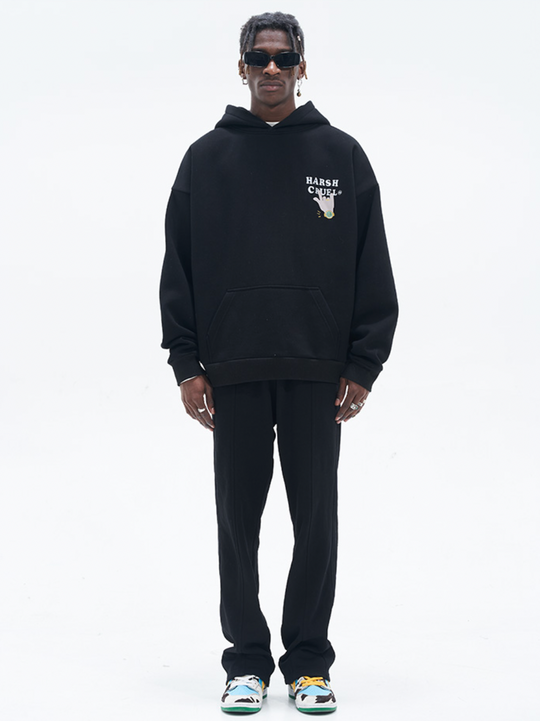 Harsh and Cruel Colorful Dreadlocks Cartoon Hoodie