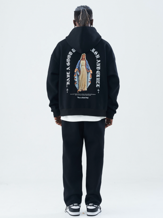Harsh and Cruel Gothic Mary Hoodie
