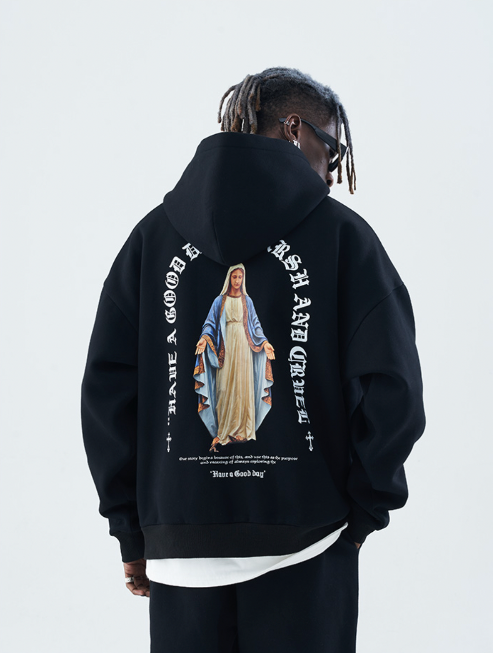 Harsh and Cruel Gothic Mary Hoodie
