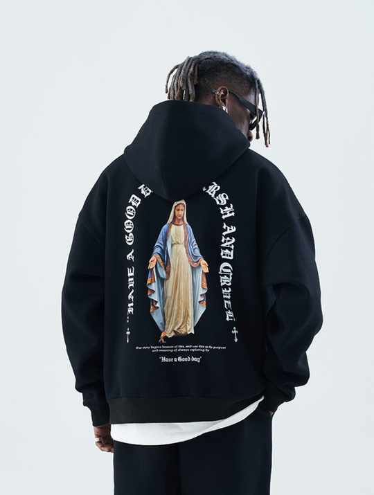 Harsh and Cruel Gothic Mary Hoodie