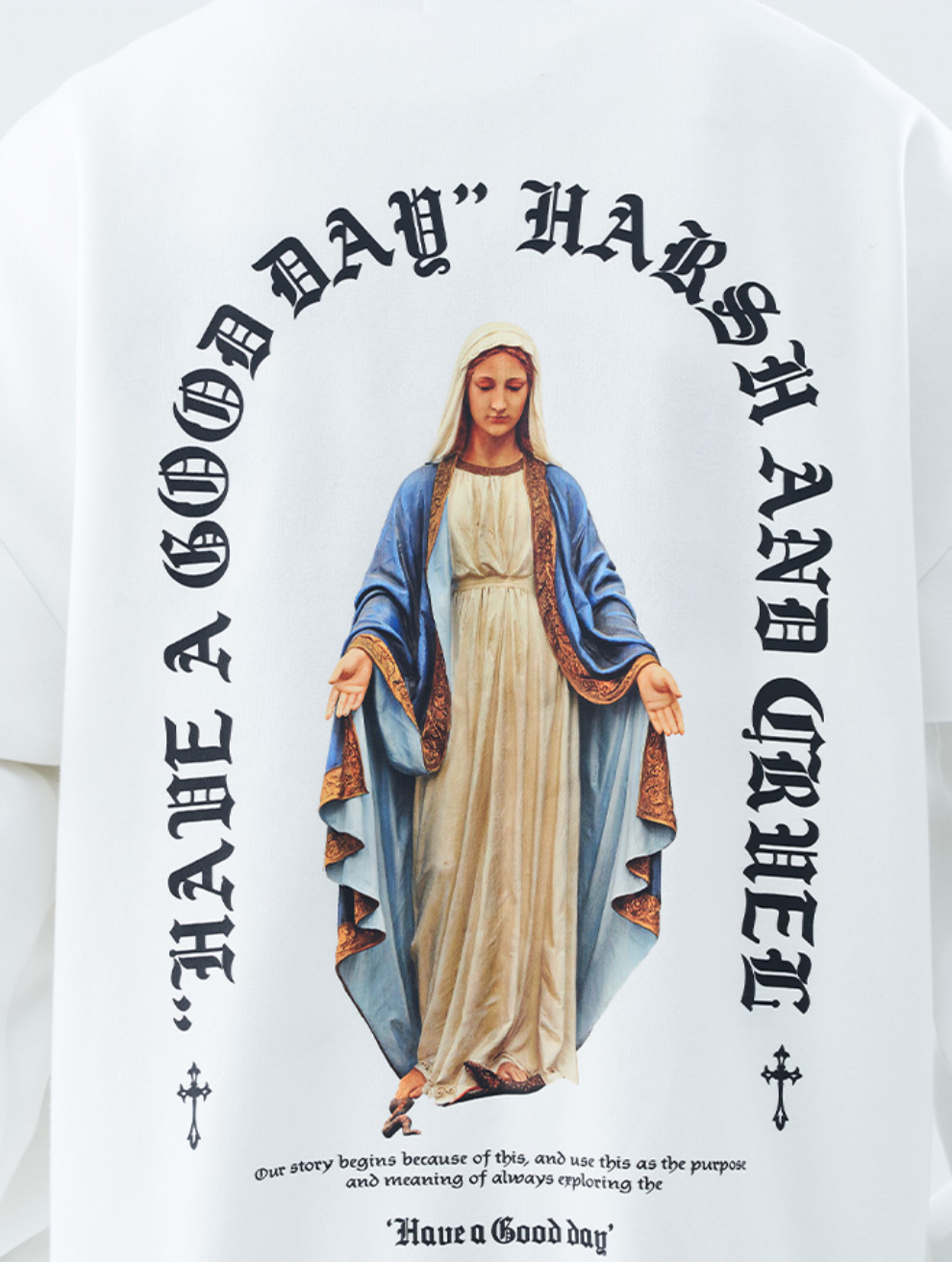 Harsh and Cruel Gothic Mary Hoodie