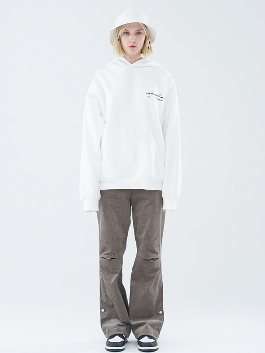 Harsh and Cruel Sunset Print Silhouette 80s Hoodie