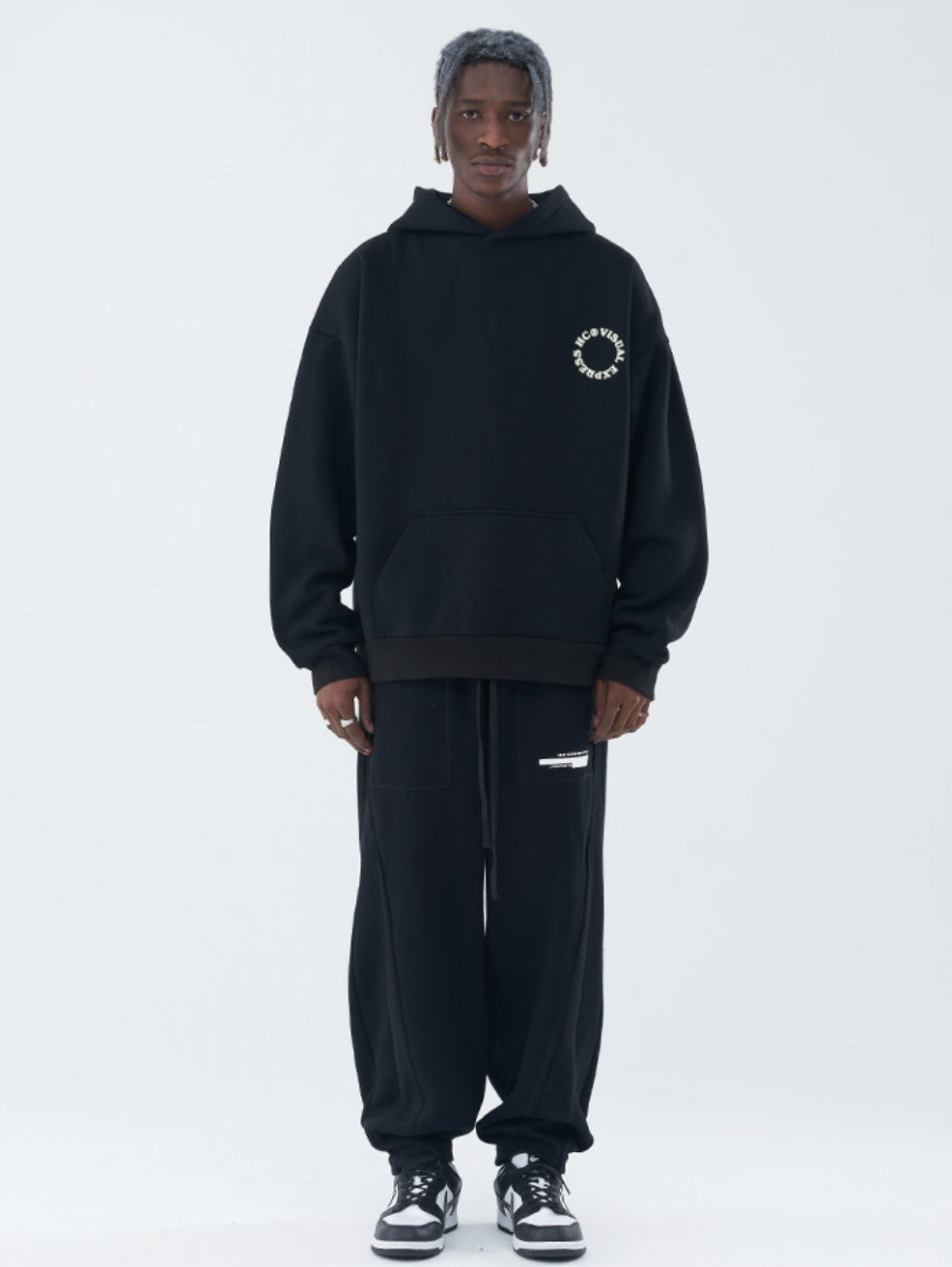 Harsh and Cruel Monet Oil Painting Circle Hoodie