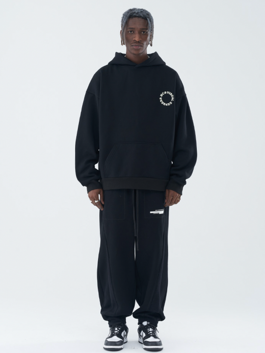 Harsh and Cruel Monet Oil Painting Circle Hoodie