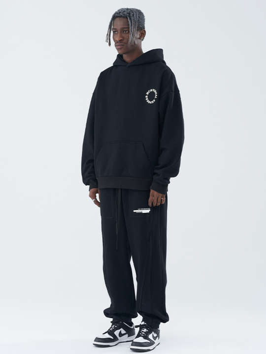 Harsh and Cruel Monet Oil Painting Circle Hoodie