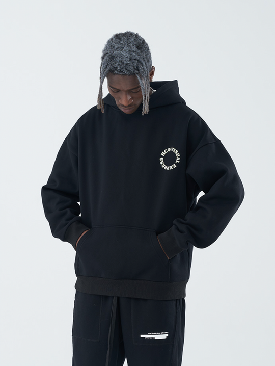 Harsh and Cruel Monet Oil Painting Circle Hoodie