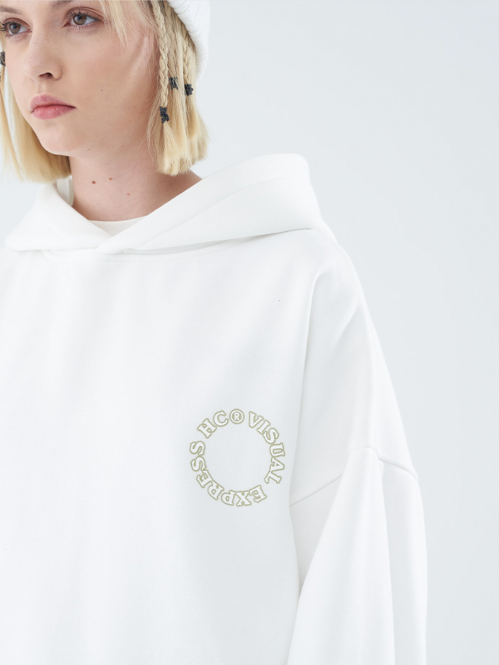 Harsh and Cruel Monet Oil Painting Circle Hoodie