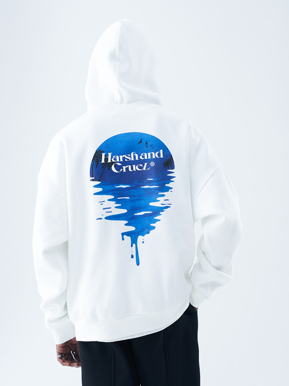 Harsh and Cruel Sunset Beach Hoodie