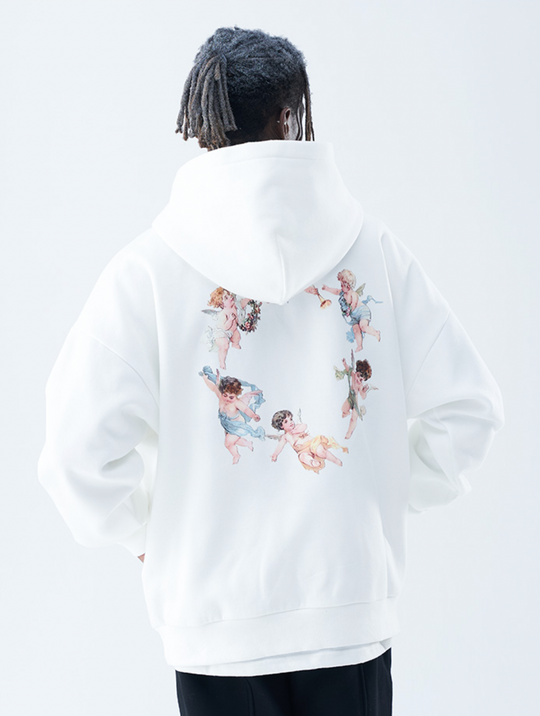 Harsh and Cruel Circle Cute Little Angel Hoodie