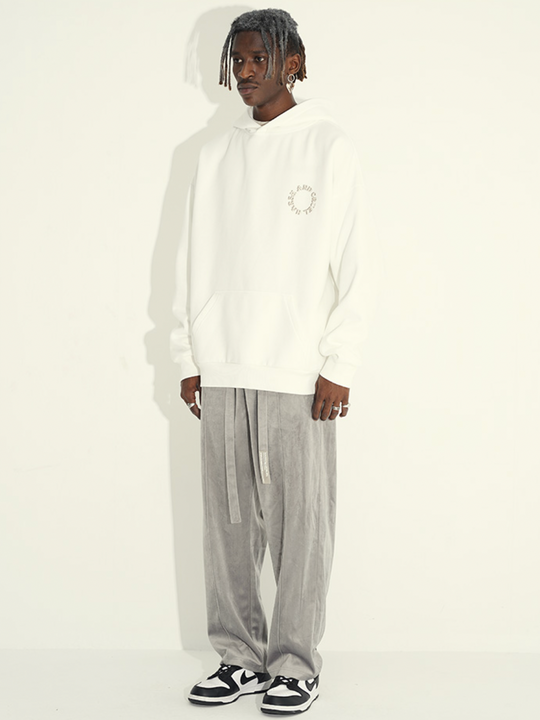 Harsh and Cruel 3D Circle Word Hoodie